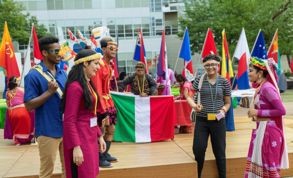 KCCキャンパスでの国際文化活動